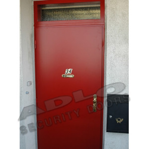 ADLO - Sicherheitst�r ADUO, mit Oberlichte, f�rs Exterieur