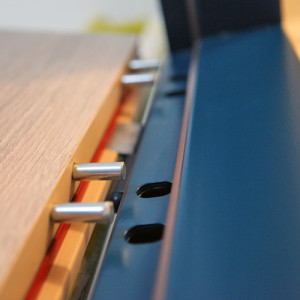 ADLO - Sicherheitst�r TEDUO, T�roberfl�che Eiche Noma, T�rzargenoberfl�che RAL 5009