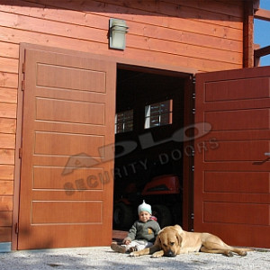 ADLO - Sicherheitst�r ZENEX, zweifl�gelige, Oberfl�che Furnier, atypische 210x220cm