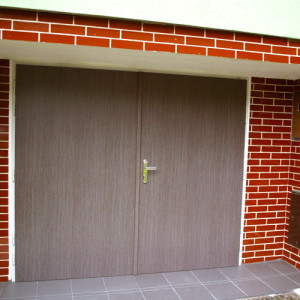 ADLO - Thermo-Au�enraumt�r TEDUO, doppelfl�gelig 210x210cm