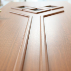 ADLO - Sicherheitst�r TESIM, verglastes Design Form P502, Thermot�r f�r den Au�enbereich