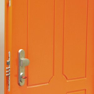 ADLO - Sicherheitst�r ADUO, profiliert F154, Color RAL 2007, Woh�nungs��eingang