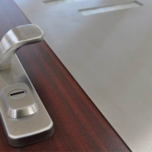 ADLO - Sicherheitst�r TEDUO, NOBLESSE, Gloria 001, Termo-Dreifachglas, detail