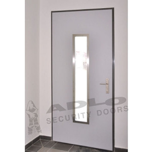 ADLO - Sicherheitst�r ZENIT, atypische Glasausf�hrung P100, Oberfl�che Sprela