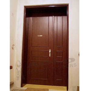 ADLO - Sicherheitst�r ARDEN, zweifl�gelige Leistenausf�hrung, Zargentiefe 45cm