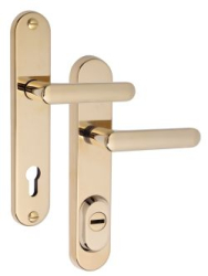 Schutzbeschlag Rostex R4, Rund, Titan gl�nzend, Dr�cker - Dr�cker