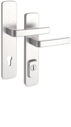 Schutzbeschlag Rostex RX4 Astra RC4, Edelstahl matt, Dr�cker - Dr�cker