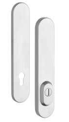 Beschlag f�r zus�tzliches Schloss MT � RX1-50 RC4, abgerundet, Edelstahl matt, nur f�r die Serie Elite