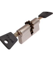 Sicherheitszylinder Resist RF7, mit Widerhaken, 100mm/50x50 Not, 5 Schl�ssel.