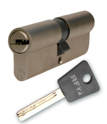 Resist RF7 Sicherheitszylinder, Zoll, 90mm/45x45, 5 Schl�ssel.