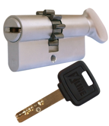 Resist XLINE Sicherheitsschloss, mit Widerhaken, 110mm/50xT60 oliv, 5 Schl�ssel.