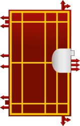 TEDUO Einbruchsichere Wohnungst�r Sicherheitst�r