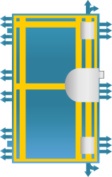 ZENIT Einbruchsichere Haust�r Thermo